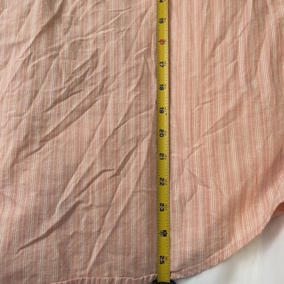 Mens Patagonia Peach Colored Short Sleeve Button-down Shirt Size Small - Picture 6 of 6